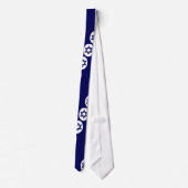 Cravate Drapeau civil de l'Israël, île de Man (Dos)