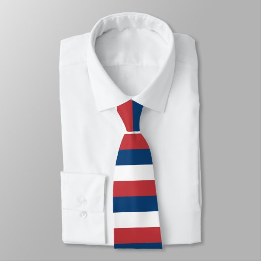 Cravate Drapeau civil serbe (Attaché)