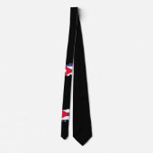 Cravate Drapeau classique de Cuba (Dos)