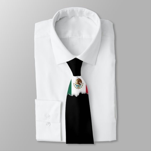 Cravate Drapeau classique mexicain (Attaché)