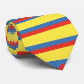 Cravate Drapeau Colombie (Roulé)