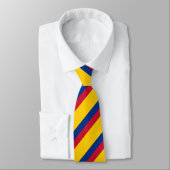 Cravate Drapeau Colombie (Attaché)