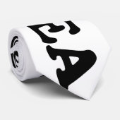 Cravate Drapeau coréen Love Heart (Roulé)