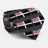 Cravate Drapeau cornouaillais, Royaume-Uni (Roulé)
