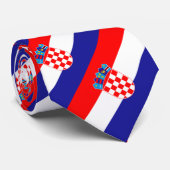 Cravate Drapeau croate (Roulé)