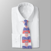 Cravate Drapeau croate (Attaché)