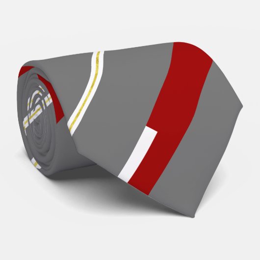 Cravate Drapeau d'Abu Dhabi (Roulé)