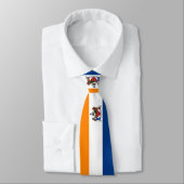 Cravate Drapeau d'Albany (New York) (Attaché)