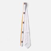 Cravate Drapeau d'Albany (New York) (Dos)