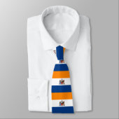 Cravate Drapeau d'Albany, New York (Attaché)