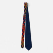 Cravate Drapeau d'Amsterdam Apparel (Dos)