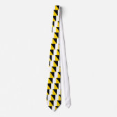 Cravate Drapeau d'Ancap Anarchocapitalist (Devant)