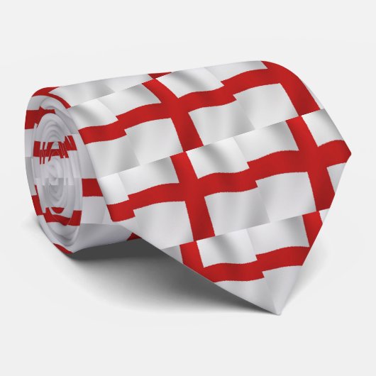Cravate Drapeau d'Angleterre (Roulé)
