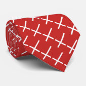 Cravate Drapeau danois (Roulé)