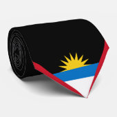 Cravate Drapeau d'Antigua-et-Barbuda (Roulé)