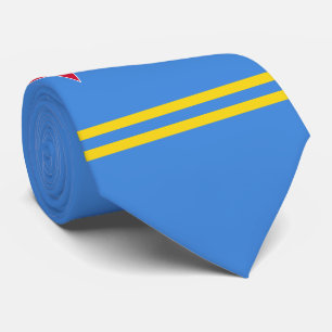 Cravate Drapeau d'Aruba