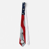 CRAVATE DRAPEAU DE BANJO-TIE-AMERICAN (Devant)