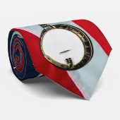 CRAVATE DRAPEAU DE BANJO-TIE-AMERICAN (Roulé)