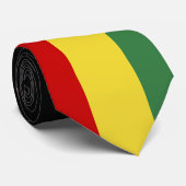 Cravate Drapeau de Bolivie (Roulé)