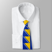 Cravate Drapeau de Bosnie-Herzégovine (Attaché)