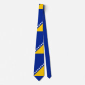 Cravate Drapeau de Bosnie-Herzégovine (Devant)