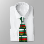 Cravate Drapeau de Bulgarie (Attaché)