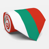 Cravate Drapeau de Bulgarie (Roulé)