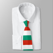 Cravate Drapeau de Bulgarie ou de Bulgarie (Attaché)