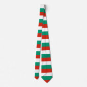 Cravate Drapeau de Bulgarie ou de Bulgarie (Dos)