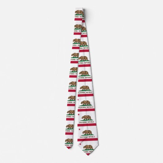 CRAVATE DRAPEAU DE CALIFORNIE (Dos)