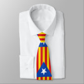 Cravate Drapeau de Catalogne (Attaché)