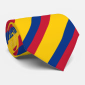 Cravate Drapeau de Colombie (Roulé)