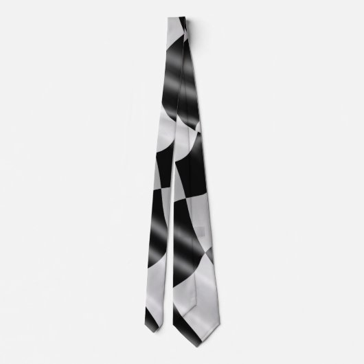 Cravate Drapeau de course (Dos)