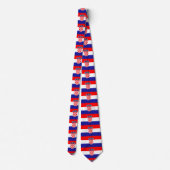 Cravate Drapeau de Croatie (Dos)