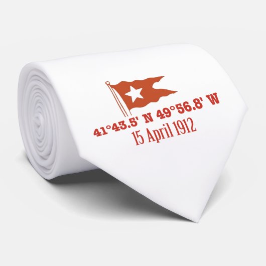 Cravate Drapeau de descente titanique d'étoile de (Roulé)