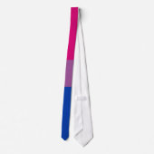 Cravate Drapeau de fierté bisexuel (Dos)