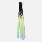 Cravate Drapeau de fierté Cassgenre Abstrait Marbré Ondulé (Dos)