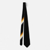 Cravate Drapeau de fierté des ours masculin et élégant (Dos)