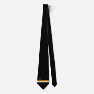 Cravate Drapeau de fierté Gay Bear masculin et élégant woo