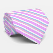 Cravate Drapeau de fierté intersexe (Roulé)