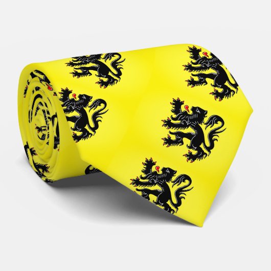 Cravate Drapeau de Flandre (Roulé)