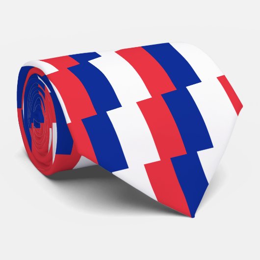 Cravate Drapeau de France (Roulé)