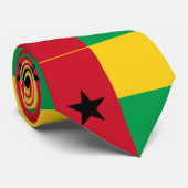 Cravate Drapeau de Guinée-Bissau (Roulé)