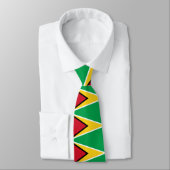 Cravate Drapeau de Guyana (Attaché)