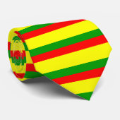 Cravate Drapeau de haute qualité de la Bolivie (Roulé)