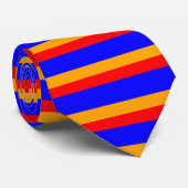 Cravate Drapeau de haute qualité de l'Arménie (Roulé)