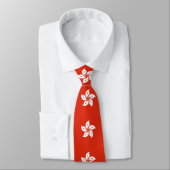 Cravate Drapeau de Hong Kong (Attaché)