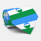 Cravate Drapeau de Kabardino-Balkarie (Roulé)