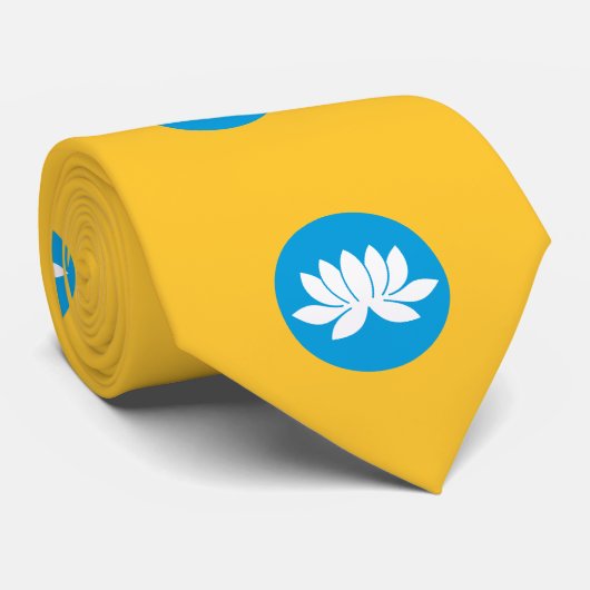 Cravate Drapeau de Kalmoukie (Roulé)