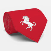 Cravate Drapeau de Kent (Cheval Blanc) (Comté d'Angleterre (Roulé)